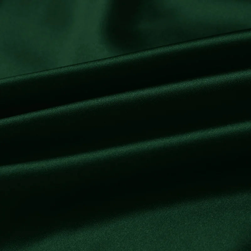 100% silk fabric 16 19 22 30 40m/m thick 45"( 114cm ) width galapagos green pure charmeuse fabric for luxury bedding satin cloth