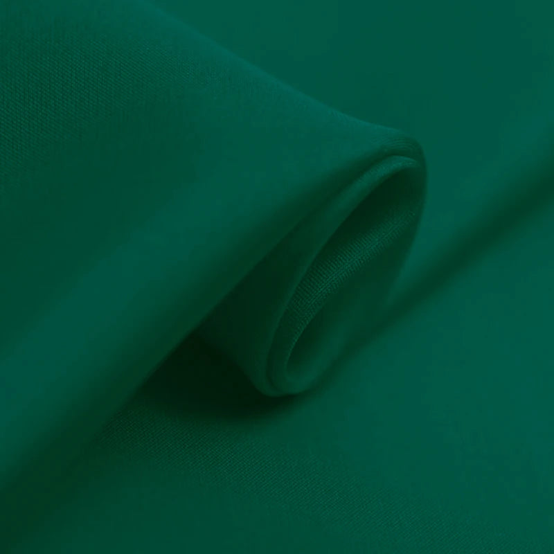 100% Pure Silk Natural Mulberry 8m/m 6A grade 45"( 114cm ) Width Elegant Women Deep Green Lining Clothes Habotai Silk Fabric