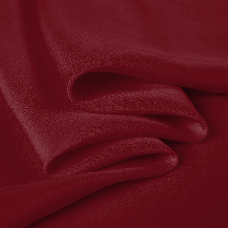 100% Silk Crepe de Chine Natural Pure Mulberry 12 14 16 30mm 45"( 114cm ) 55" (140cm) Width Caramel Red Lady Silk Lining Fabric