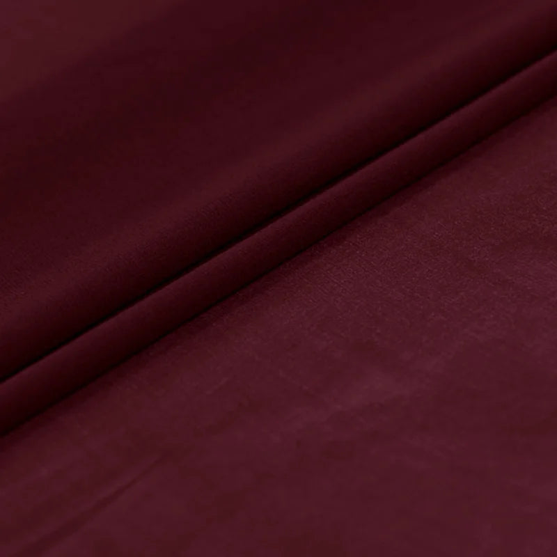 100% Silk Natural Pure Mulberry 8mm 45"( 114cm ) Wine-red GGT Sexy Lady Summer Elegant Women Silk Georgette DIY Clothing Fabric