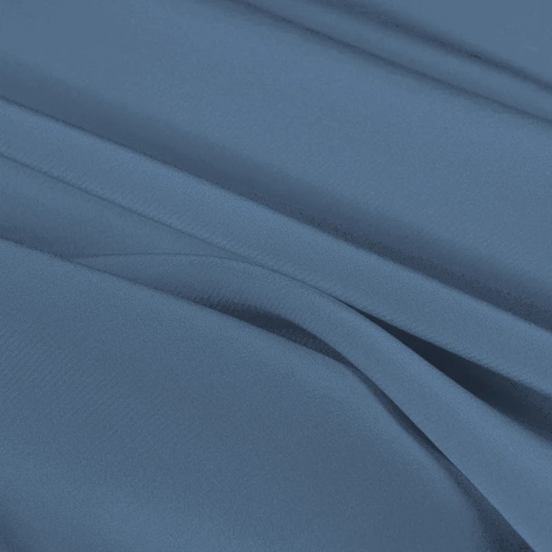 100% Silk Crepe de Chine Natural Pure Mulberry 12 14 16 30mm 45"( 114cm ) 55" (140cm)Width Blue Heaven Lady Silk Lining Fabric