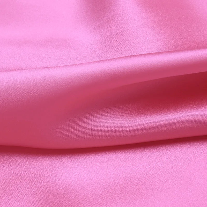 6A Grade Natural Mulberry Stretch Satin (90% Silk+10% Spandex)16 19m/m Thick 42.5"( 108cm)  55"(140cm) Width Clothes Silk Fabric