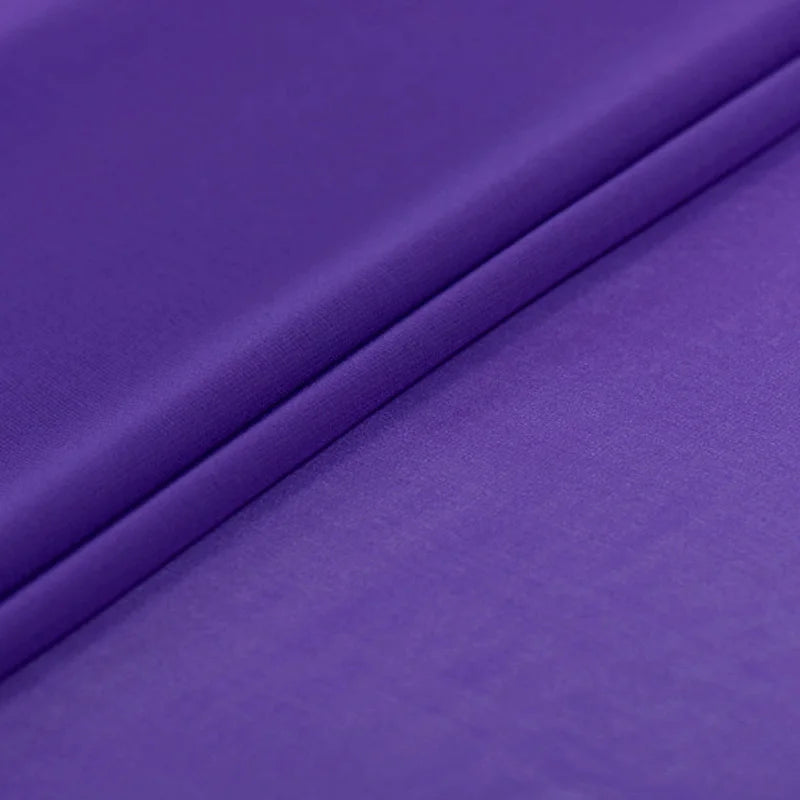 100% Silk Natural Pure Mulberry 8mm 45"( 114cm ) Solid Purple GGT Sexy Lady Summer Elegant Women Silk Georgette DIY Cloth Fabric