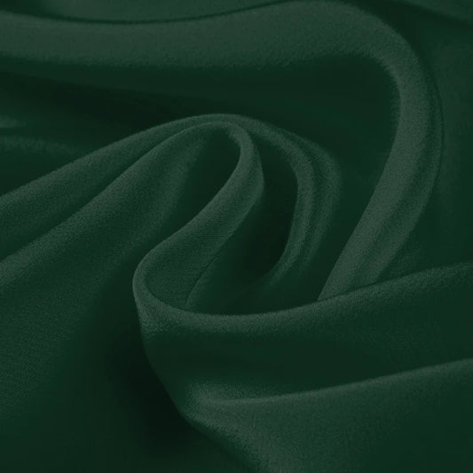 100% Silk Crepe de Chine Natural Pure Mulberry 12 14 16 30mm 45"( 114cm ) 55" (140cm)Width Galapagos Green Lining Silk Fabric