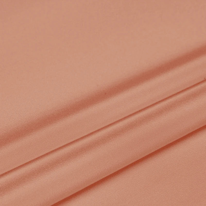 100% Silk Crepe de Chine Natural Pure Mulberry 12 14 16 30mm 45"( 114cm ) 55" (140cm) Width Coral Women Cloth Lining Silk Fabric