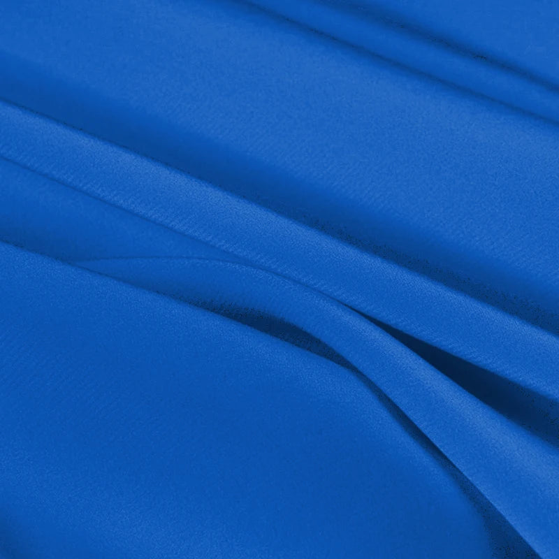 100% Silk Crepe de Chine Natural Pure Mulberry 12 14 16 30mm 45"( 114cm ) 55" (140cm) Width Directoire Blue Silk Lining Fabric