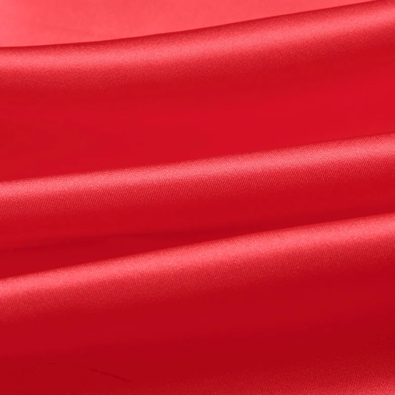 100% pure silk luxury mulberry charmeuse 16 19 22 30m/m 6A grade 45"( 114cm ) width watermelon red DIY cloth bedding silk fabric