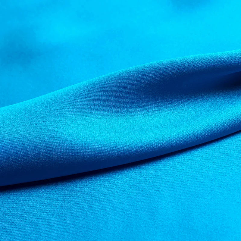 100 pure silk satin 16 19 22mm thick 45"(114cm) width turquoise solid color for DIY lady silk dress blouse pants making fabric