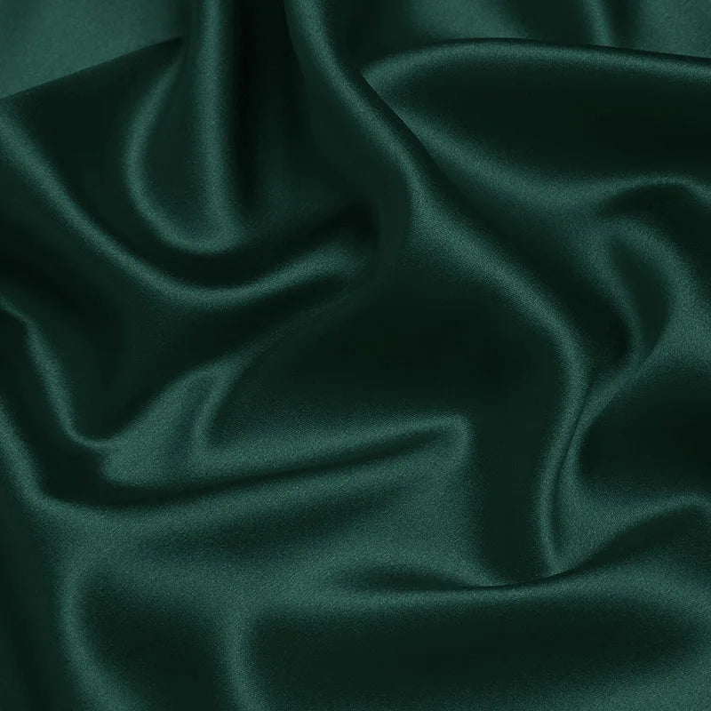 Natural Mulberry Stretch Satin (90% Silk + 10% Spandex)16 19m/m 42.5" ( 108cm)  55" (140cm)  DIY Advanced Cloth Charmeuse Fabric