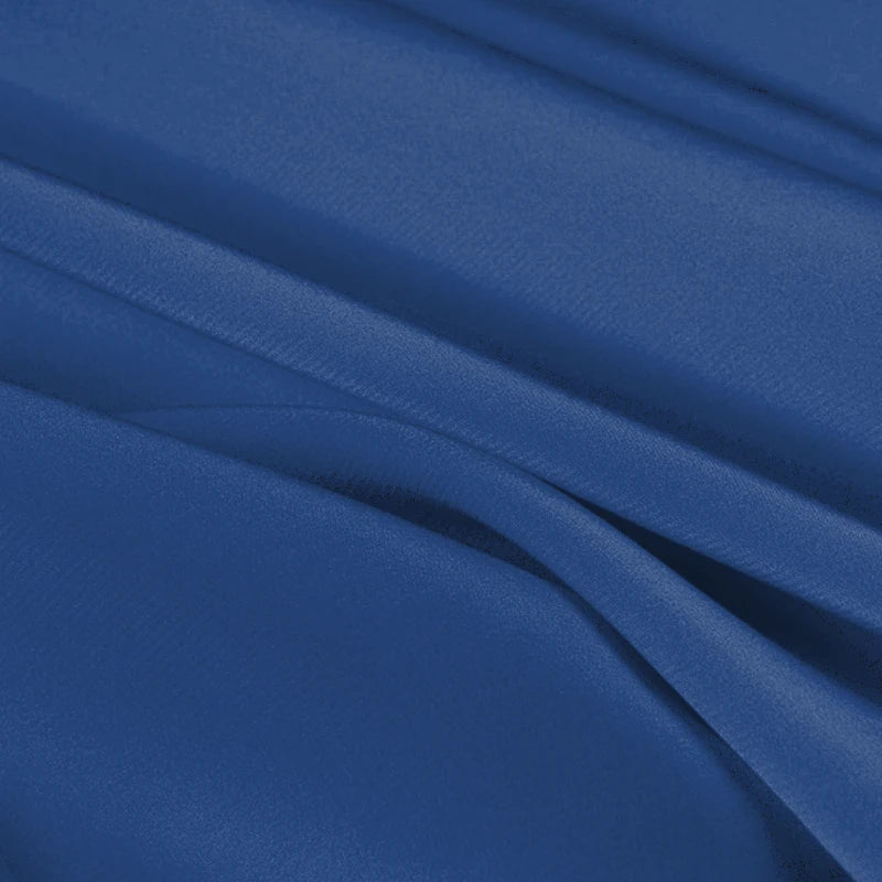 100% Silk Crepe de Chine Natural Pure Mulberry 12 14 16 30mm 45"( 114cm ) 55" (140cm) Width Silver Lake Blue Silk Lining Fabric