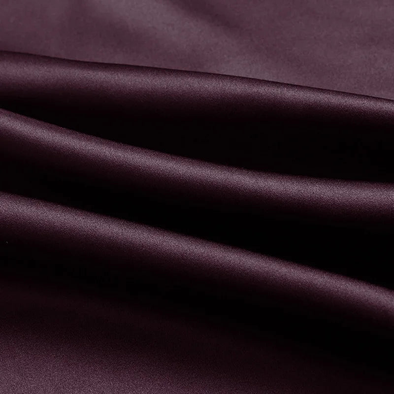 Natural Mulberry Stretch Satin (90% Silk+10% Spandex)16 19m/m Thick 42.5" ( 108cm)  55" (140cm) Width Clothes Sewing Silk Fabric