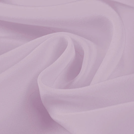 100% Silk Crepe de Chine Natural Pure Mulberry 12 14 16 30mm 45"( 114cm ) 55" (140cm) Width Cherry Powder Silk Lining Fabric