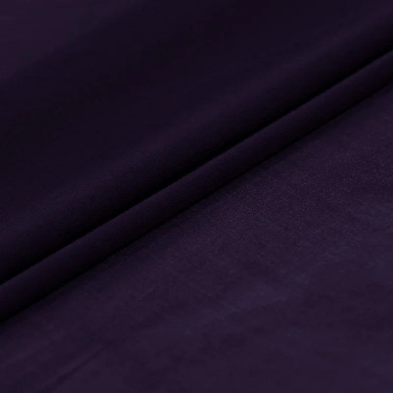 100% Silk Natural Pure Mulberry 8mm 45"( 114cm ) Soft Solid Violet GGT Sexy Lady Summer Elegant Women Silk Georgette DIY Fabric