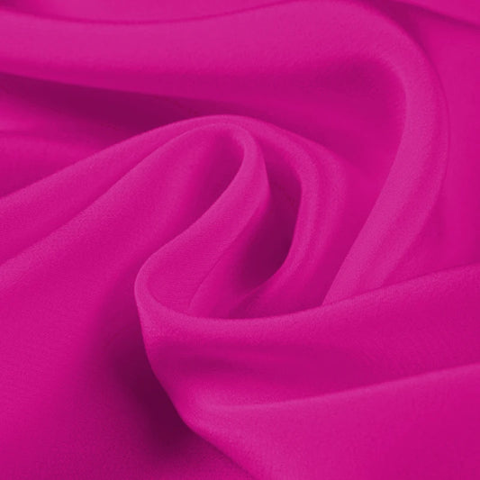 100% Silk Crepe de Chine Natural Pure Mulberry 12 14 16 30mm 45"( 114cm ) 55" (140cm)Width Very Berry Luxury Lining Silk Fabric