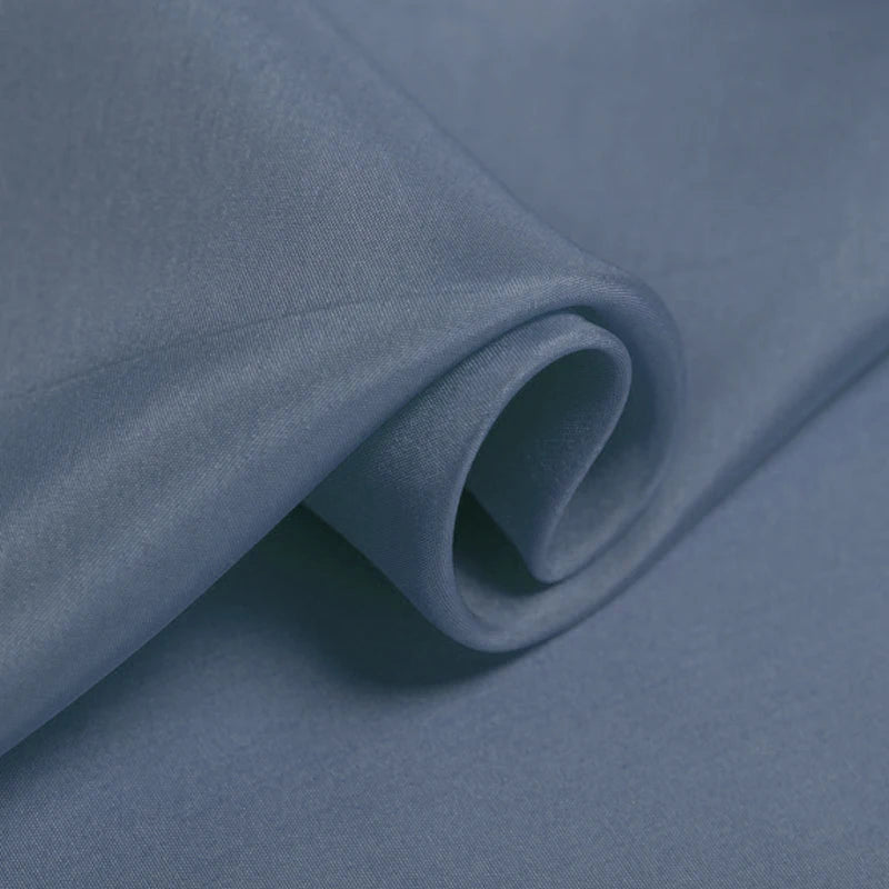 100% Pure Silk Natural Mulberry 8m/m 6A grade 45"( 114cm )Width Handsome Blue Heaven Tailor Clothes Lining Habotai Silk Fabric