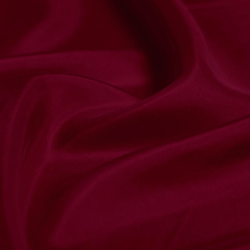 100% Pure Silk Natural Mulberry 8m/m 6A grade 45"( 114cm )Width Lady Women Crimson Tailor Clothes Lining Habotai Silk Fabric