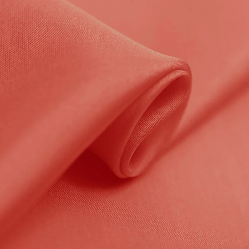 100% Pure Silk Natural Mulberry 8m/m 6A grade 45"( 114cm ) Width Watermelon Red Lady Dress Uniform Lining Habotai Silk Fabric