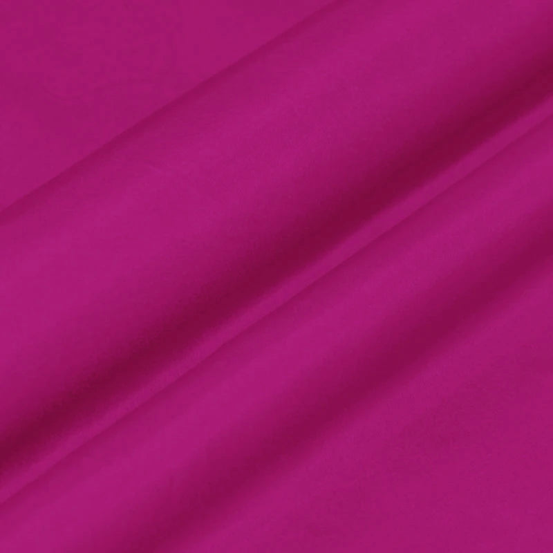 100% Pure Silk Natural Mulberry 8m/m 6A grade 45"( 114cm ) Width Elegant Women festival fuchsia Cloth Lining Habotai Silk Fabric