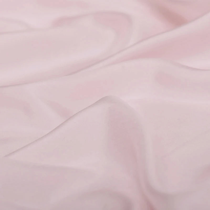 100% Pure Silk Natural Mulberry 8m/m 6A grade 45"( 114cm ) Width Light Pink Beautiful Girl Clothing Lining Habotai Silk Fabric