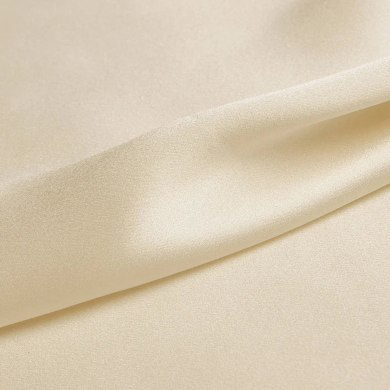 100% silk charmeuse fabric 16 19 22 30m/m thick 45"( 114cm ) width champagne silk clothes mask pillowcase hand made gifts fabric