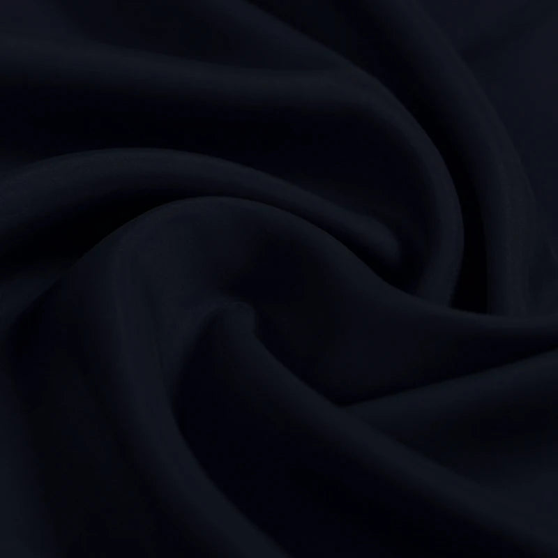 100% Pure Silk Natural Mulberry 8m/m 6A grade 45"( 114cm ) Width Navy Blue Advance Elegant Lady Cloth Lining Habotai Silk Fabric