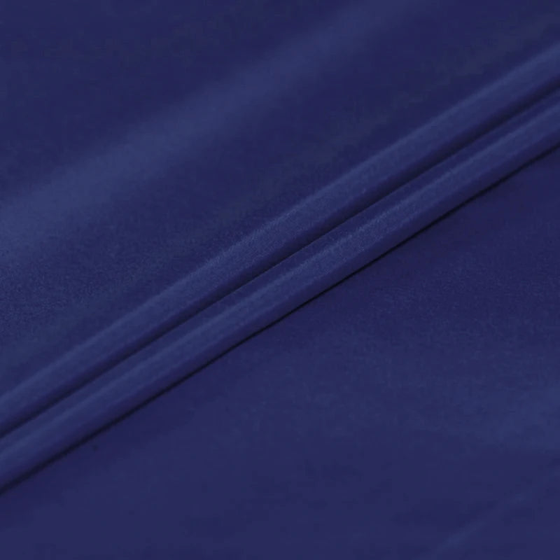 100% Pure Silk Natural Mulberry 8m/m 6A grade 45"( 114cm ) Width Elegant Women Sodalite Blue Clothing Lining Habotai Silk Fabric