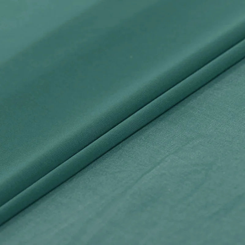 100% Silk Natural Pure Mulberry 8mm 45"( 114cm ) Beryl Green Lady GGT Cloth Sexy Women Silk Georgette DIY Luxury 6A Grade Fabric